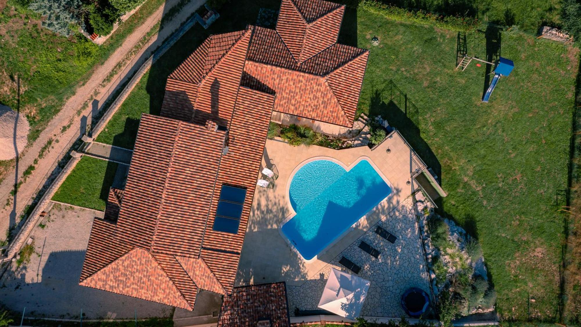 Villa Arton Heated Swimming-Pool Žminj Zewnętrze zdjęcie