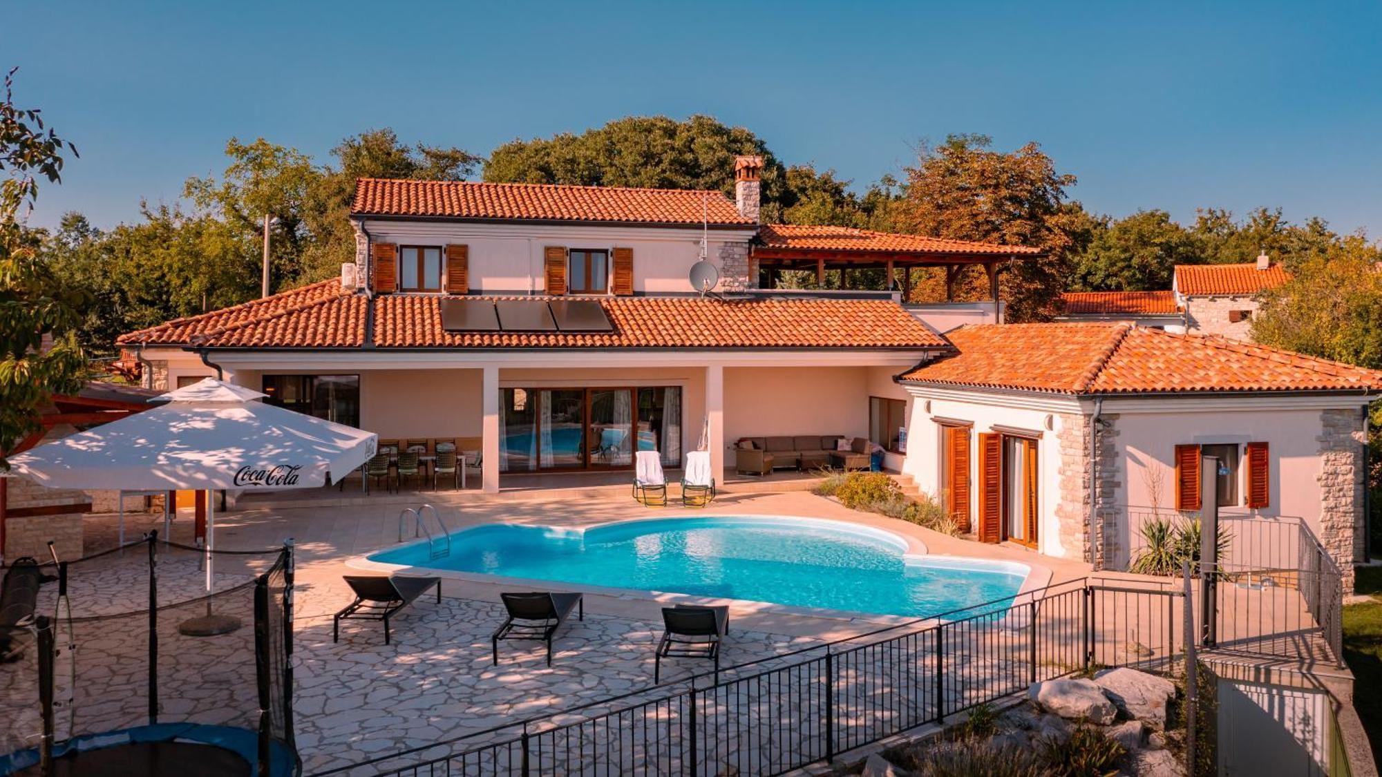 Villa Arton Heated Swimming-Pool Žminj Zewnętrze zdjęcie