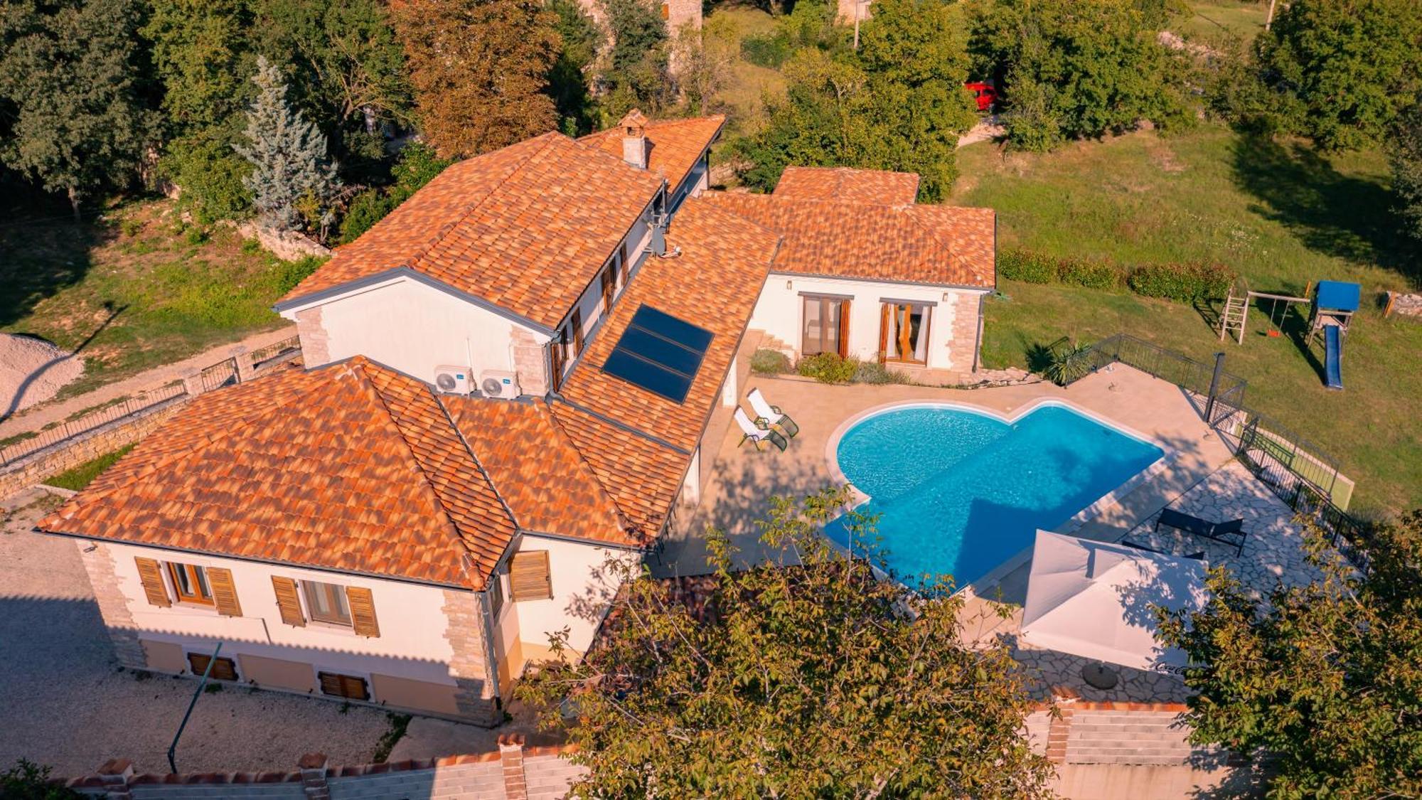 Villa Arton Heated Swimming-Pool Žminj Zewnętrze zdjęcie