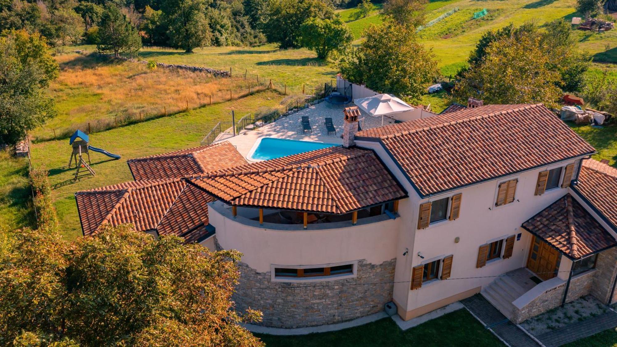 Villa Arton Heated Swimming-Pool Žminj Zewnętrze zdjęcie